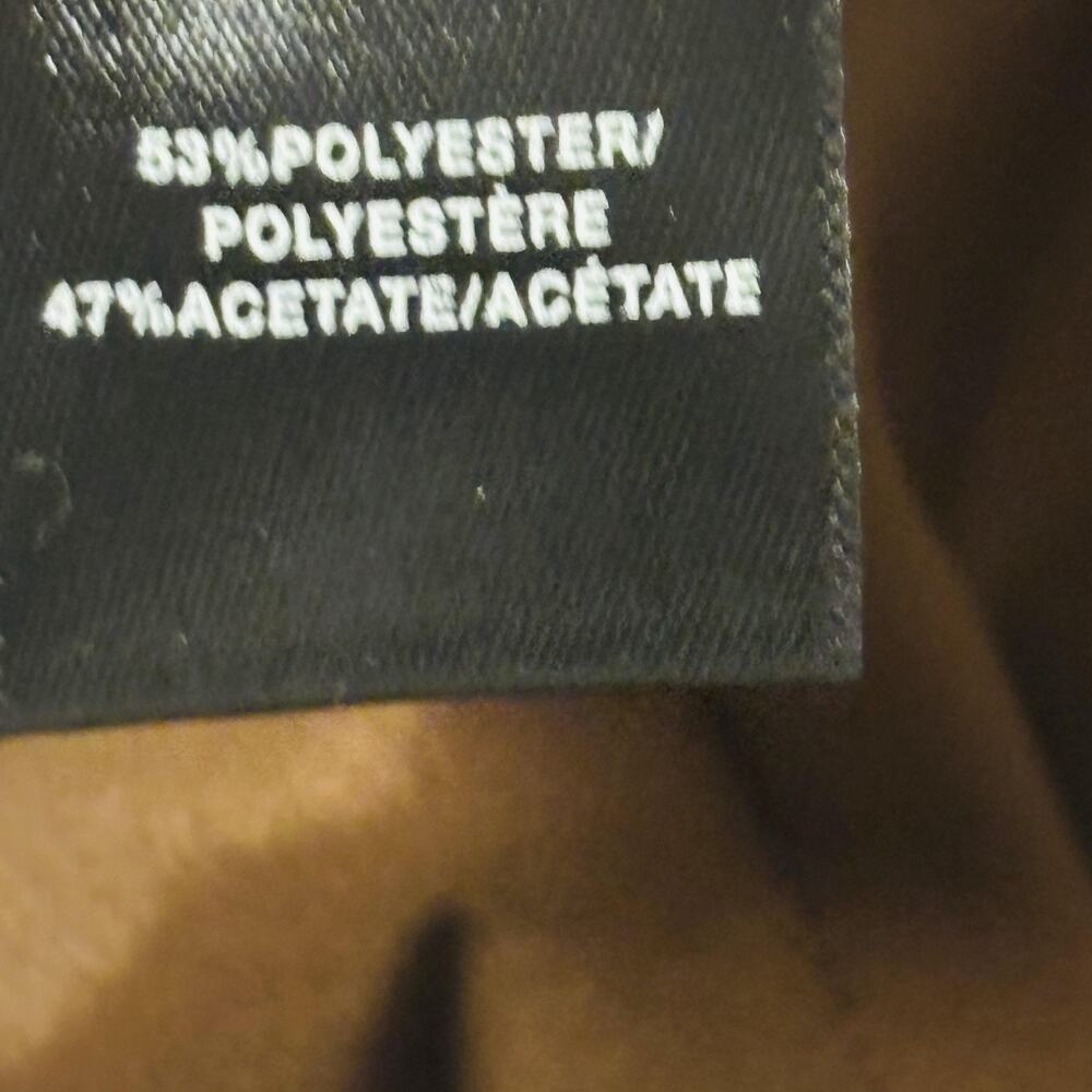 Lafayette 148 New York Dress Womens Size 0 Brown Leopard Floral Animal Sheath - Picture 10 of 15